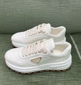 Berömda varumärken Prax 01 sneakers skor män vit svart borst läder traved gummi sula tränare livsstil casual promenad rabatt skor eu38-46