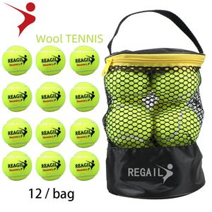 Durable High Elastic Tennis Ball 12 PCs 240227