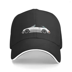 ベレットストライプ付きドイツのスポーツカーの私の絵キャップ野球帽を調整可能な帽子ユニセックス帽子多色性帽子