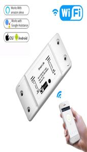 DIY TUYA WIFI Smart Breaker Smart Light Switch Timer Smart Life App Wireless Remote Control fungerar med Alexa Google Home2343798