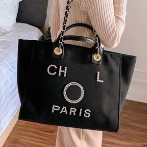 70% Factory Outlet Off Женская ручная парусиновая пляжная сумка Tote Сумки Классические большие рюкзаки Вместимость Маленькие сумки с цепочкой Big Crossbody CJRW в продаже