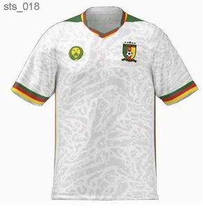 Camisas de futebol Copa da África Camarões nacional retro colete time de futebol Ekambi Bassogog 2024 ABOUBAKAR fãs versão jogador camisas de futebolH240307