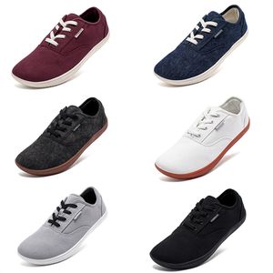 Hobby Bear Scarpe da uomo Scarpe sportive autunnali Tomaia in tessuto Scarpe versatili traspiranti Trendy Commercio estero Scarpe da passeggio Scarpe casual cotone 44