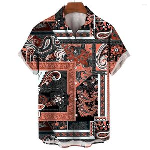 Camisas casuais masculinas festival moda 3d impressão camisa havaiana homem diário caucal homens verão streetwear roupas tops