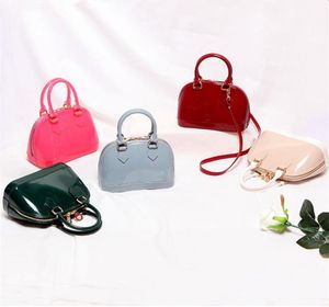 Tylko Tao Children039S Torby na ramionach dziewczęta małe torebki na imprezę dziewczyny mini PVC Totes Woman039s Jelly Beach Bags CO8505806