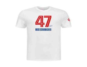 Team T Shirt Mick Schumacher Driver Clothing One Racing Team Clothes Motorcycle Racing Clothes TShirt Oversized M9546545