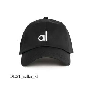 Aloyoga Teped Cap Beyzbol Şapkası Moda Yaz Kadın Çok yönlü Büyük Surround Gösteri Yüzü Küçük Sunvisor Şapkası Giyim Yolculuk için Dil Dil Şapkası 453