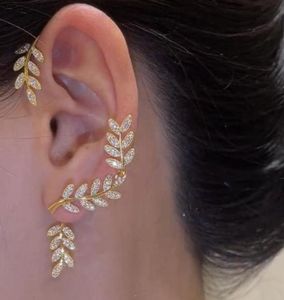 designer earrings for women ear clip fashion luxury ear hoop gold color high quality jewelry4815680