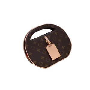 Women Retiro Circle Totes kleine Taschen Handtasche Luxurys Designer Shouder Crossbody Bag Messenger Damen Handtaschen mit Goldkette 22 cm