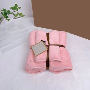 Klassisk badhandduksset Coral Velvet Handdukar Face Handdukar Lyxiga absorberande unisex Men Womens Wash Handduk 16 Färg