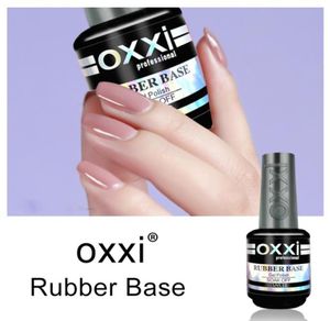 OXXI Gel Unha Polonês Base de Borracha Grossa e Top Coat Manicure Vernizes de Gel Híbrido para Unhas UV Semipermanente Gellak 15ml Lacquer9843315