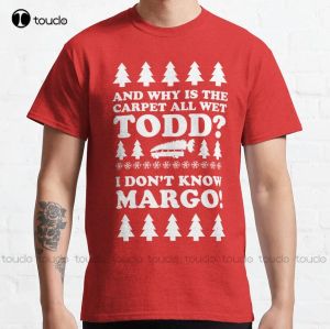 T-Shirts Soggy Christmas Todd Margo Griswold Classic TShirt Damen weißes T-Shirt Custom Aldult Teen Unisex Digitaldruck XS5XL Baumwolle