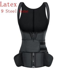 Latex Waist Trainer Neoprene Sauna Corset binders shaper Body shapewear Slimm reducing belt underwear Modeling strap faja 2201156154941