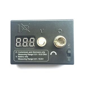 Ohm meter resistance tester digital testing machine micro reader for 510 808D M7 M8 thread battery voltage other thread etc accessories