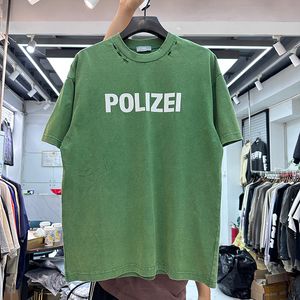 最新のティーTシャツメンズリッピングシャツsupriorヴィンテージプリント米国サイズのtシャツ本物の写真24ss