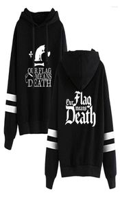 Men039s Hoodies Our Flag Means Death Tv Series Unisex Pocketless Parallel Bars Sleeve Woman Man Sweatshirts Casual Style Clothe8301549