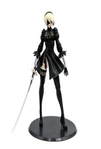 28cmアニメゲームNier Automata 2B Yorha No2タイプBアクションフィギュアPVCコレクションモデルToys Brinquedos Q06217764424