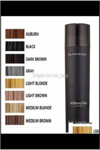 Hårfiber keratin pulver spray tunnare hår concealer 10 färg umllz slwxu4170523