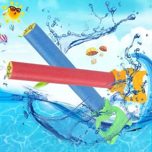 Pistola Giocattoli Schiuma Pistola ad acqua Blaster Giocattolo Bambini Spiaggia Squirt Pistola Spray Piscina estiva Divertimento all'aria aperta EVA Giocattoli Famiglia Bomboniere Ragazzo Regalo di compleannoL2403