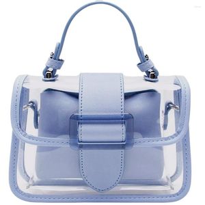 Shoulder Bags PVC Transparent Ladies Crossbody Messenger Fashion Shopping Daily Women Bag Casual Female Purse