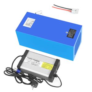 Batterier Waterproof Electric Escooter Battery Pack 36V 48V 52V 60V 72V PVC Ebike Batteria för 3000W 1800W 1500W 1000W750W 500W 350W D DHQRI