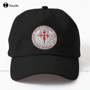 Ball Caps Order of the Knights Santiago Dad Hat Słodkie czapki dla kobiet spersonalizowane niestandardowe unisex dla dorosłych młodzież letnia czapka baseballowa zabawna