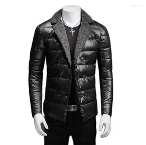 MEN039S DOWN WINTER WHITE DUCK BLACK JACKETS MENS WARE COAT PLUSSIZE M5XL 27885460012