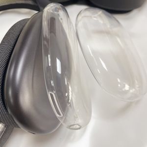 واضح لماكس سماعات الرأس Max Pro سماعات الرأس الشفافة TPU Case Silicone مضادات القلعة Max Headset