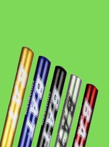 Hochfester 20-Zoll-Aluminium-Baseballschläger, harter Ball, schwarz, blau, rot, Trainings-Softball-Baseballschläger-Stick9211650