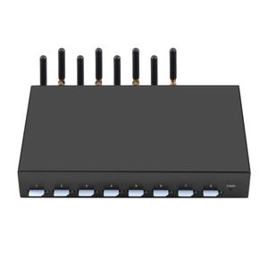 4G 8 Ports 8 SIM Slots Goip SK8-8 Gateway Voip SMS Gateway Support IMEI Change SIP Truck LTE Bulk SMS Device