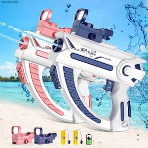 Gun Toys 2 Pack Electric Water Ground ładowna automatyczna zabawka pistolowa z widokiem na letni basen plażowy gry na zewnątrz dla dzieci