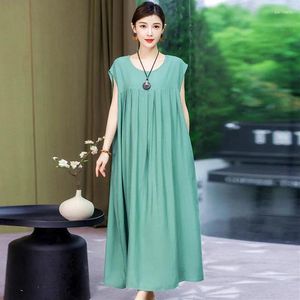 Women's Sleepwear L-4XL Cotton Rayon Dress Loose Summer Nightgowns For Women Plus Size Nightwear Ladies Nightshirt 100 Kg Wear