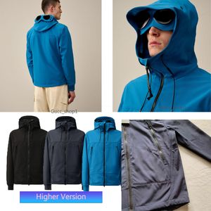 Herrenjacken mit Kapuze, winddicht, Sturm-Cardigan, Mantel, modischer Kapuzenpullover, Reißverschluss, Fleece-gefütterter Mantel, Herren-Designerjacke, S8tj, Cp Companies Compagnie 504