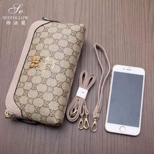 حقيبة جديدة النسخة النسائية متعددة الاستخدامات Messenger Simple Mini Counter Bag Women Women Pres2394