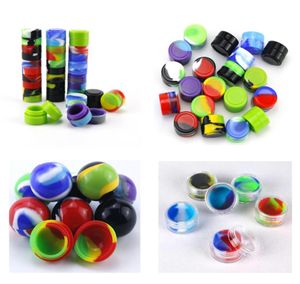 Accessories Container Jars Dabs wax 2ml 5ml 6ml 7ml 10ml dry herb FDA Silicone containers Box Vaporizer for concentrate oil Ball4620085