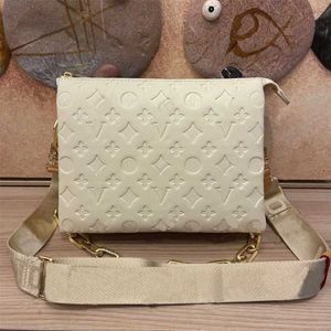 % 70 Fabrika Çıkışı Kapalı Sıcak Orijinal Deri Kadınlar Koussin PM Crossbody Çanta Altın Zincir Kezleri Çanta Çanta Cüzdanları Bölümlerin İçinde Sırt Çantası Satışta