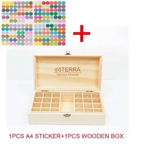 For doTERRA Essential Oil Storage Wooden Box 25 Compartment Storage Box 15ML 241 Compartment Essential Oil Display Box 240305