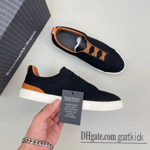 Scarpe eleganti da uomo di nuova marca Zegna Stringate Business Casual Social Wedding Party Scarpe da ginnastica leggere e robuste in pelle di qualità formale