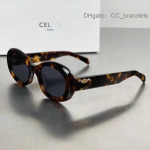 Cl marka luksusowe okulary przeciwsłoneczne retro koty oko dla kobiet arc de triomphe owalne francuskie modne okulary okulary przeciwsłoneczne