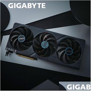 Мониторы Gigabyte Rtx 4080 Графика 16 ГБ Eagle Gddr6X Видеокарта Nvidia 40 Series 22400 МГц Pci Express 4.0 16X Новая прямая доставка Compu Dhums