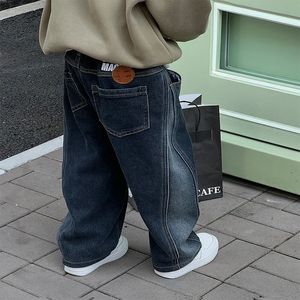 Big Boy Jeans per bambini Pantaloni Ragazzi Pantaloni Abbigliamento per bambini 3 12 anni Bambino Vestiti larghi Adolescente 240227