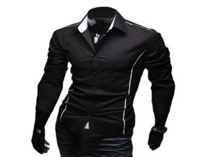 Men039S TSHIRTS Piping Fit Shirts 5902 Muscle Shirt Edge Sleeve Luxury Dress Casual Designer 3 Stylish Color Long9877998