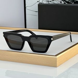 Quadratische Cat-Eye-Sonnenbrille SL Damen-Sonnenbrille 2024 Neuer europäischer und amerikanischer Stil Hochwertige Acetat-Sonnenbrille Designer-Sonnenbrillen Geeignet für alle Arten von Kleidung