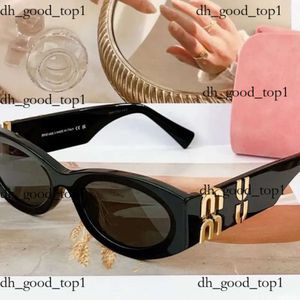 Designer Miui Miui Sunglasses Designer Frame Luxury Miu Sunglasses Womens Anti-radiation UV400 Personality Men's Retro Glasses Plate High Grade High Loewee 208