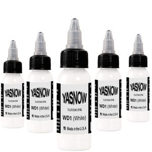 Tätowierfarben USA Weiße Tätowierfarbe 30 ml/60 ml/120 ml/250 ml Drop-Lieferung Gesundheit Schönheit Tattoos Körperkunst Dh0B7