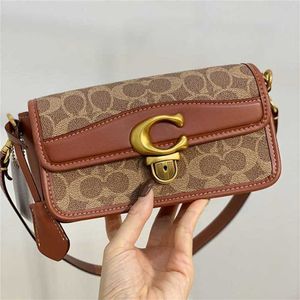 70% Factory Outlet Off Классический сплит-кожа с покрытием One Crossbody Маленькая квадратная студия Подмышки Метод Stick Bag для женщин в продаже