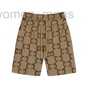 Männer Shorts Designer Designer 2024 Frauen Sommer Neue G Familie Jacquard Alte Blume Mode Paar Männer Und Die 55e FC101 KECA 9SPD