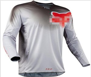 Fox speed rendição poliéster secagem rápida camisa de ciclismo de verão camisa de corrida de manga comprida camisa offroad o mesmo estilo cust1592588