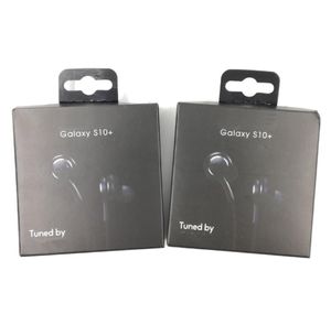 With Retail Box S10 Earphone OEM Quality Headphones Earbuds For Samsung S10 S10E S10P s9 s8 s7 plus for Jack In Ear wired 35mm EO6513987