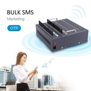 Prodotti scontati ad alto costo e prestazioni Gsm 64 Port Sms Blaster Bulk Sim Modem Bulk Sms Modem Gsm Gateway Sms Broadcast Gateway Modem Gsm